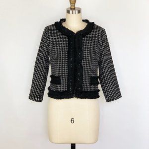 Beaded Tweed Jacket